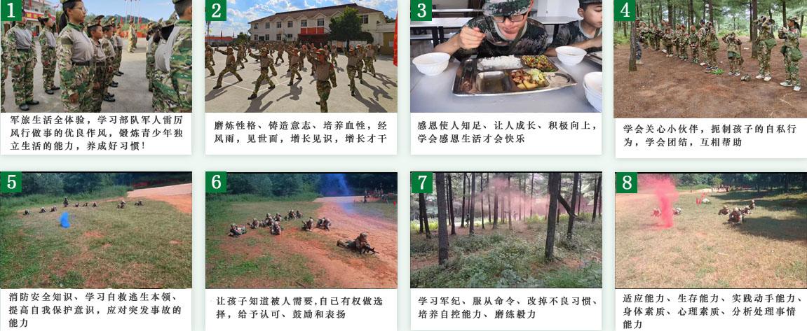 参加军事夏令营训练的收获
